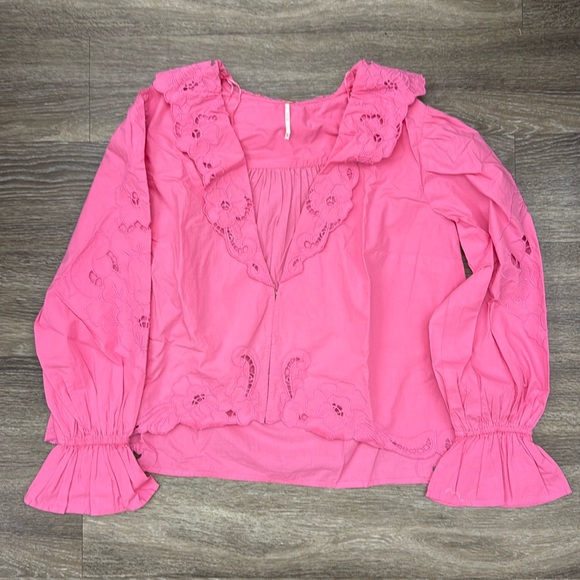 Free people Oink embroidered top - Picture 1 of 4